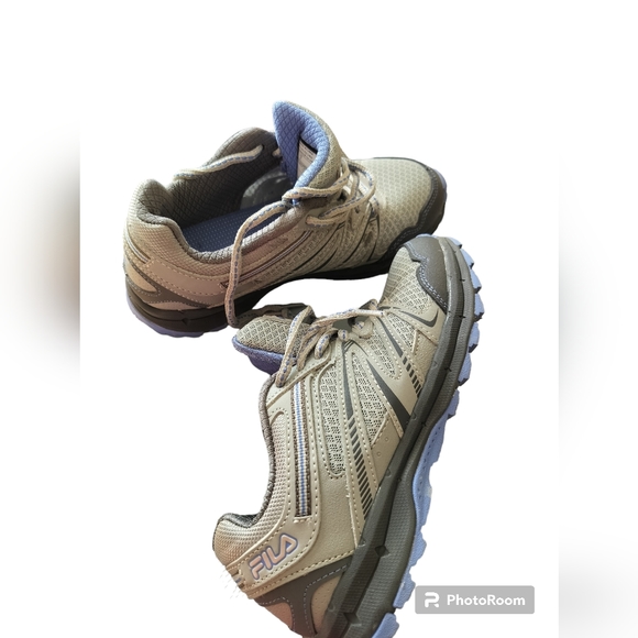 Fila Shoes women's ladies athletic grey 🩶 and purple size 6 - Picture 3 of 13